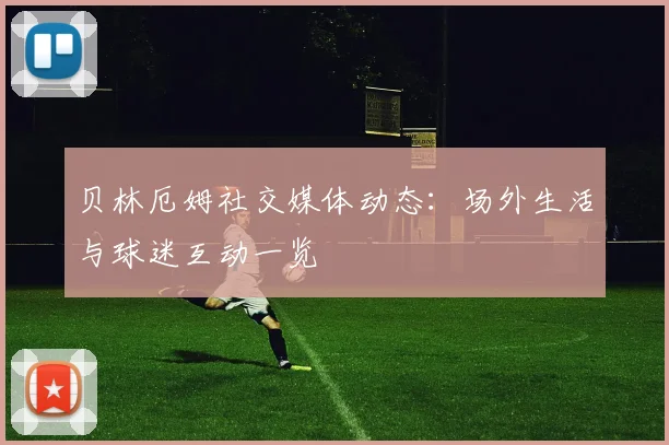 贝林厄姆社交媒体动态：场外生活与球迷互动一览